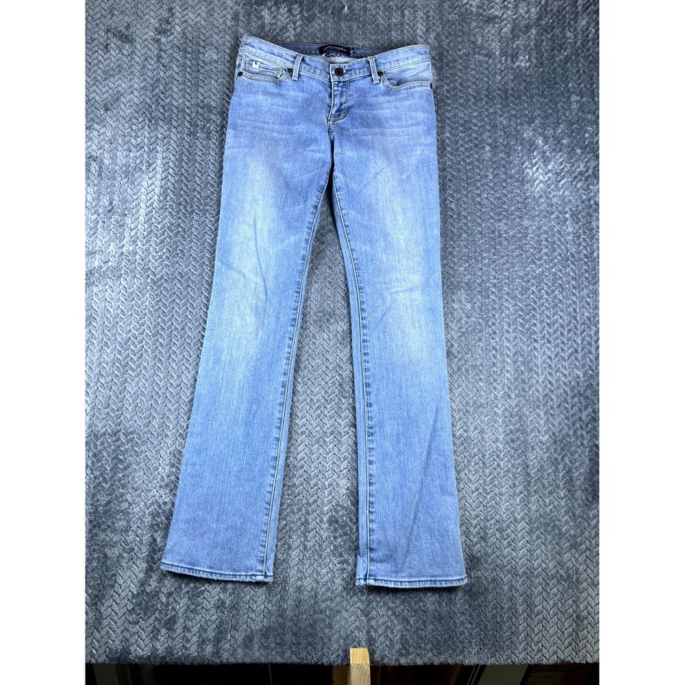 Abercrombie & Fitch Haley Jeans Womens 16R Denim Stretch Low Rise Bootcut Leg
